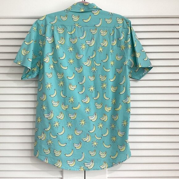 Quite Storm Surf Shop Banana Split Button Down Mens shirt size XL - Picture 4 of 14